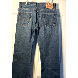 Levi’s 517 Jeans Mens 36x29  Blue Boot Cut Denim Dark Wash Cowboy Western USA